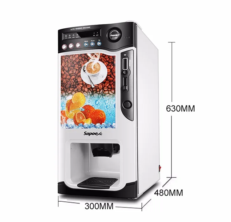 Professional Commercial Japanese Style Iced Coffee Vending Machine
