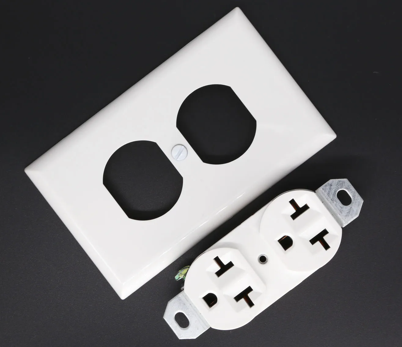 Ntst20 Double Socket Outlet 125v 20a High Grade Electrical Socket With