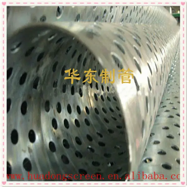 Perforated Pipes For Drainage /pipe Based Casing Screen For Oil Well