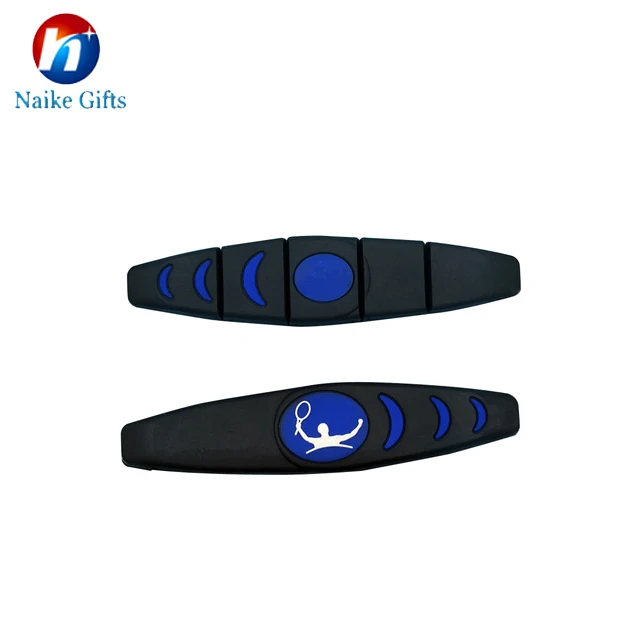 
Soft PVC cute cartoon tennis racket vibration dampeners 