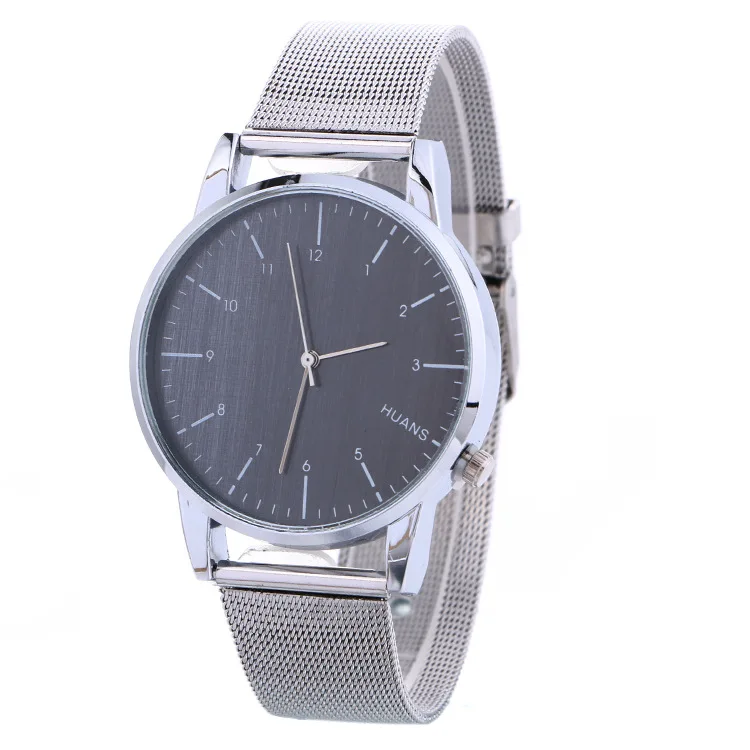 

Customized logo Stainless steel leather quartz watch Luxury Men Watches men MW120