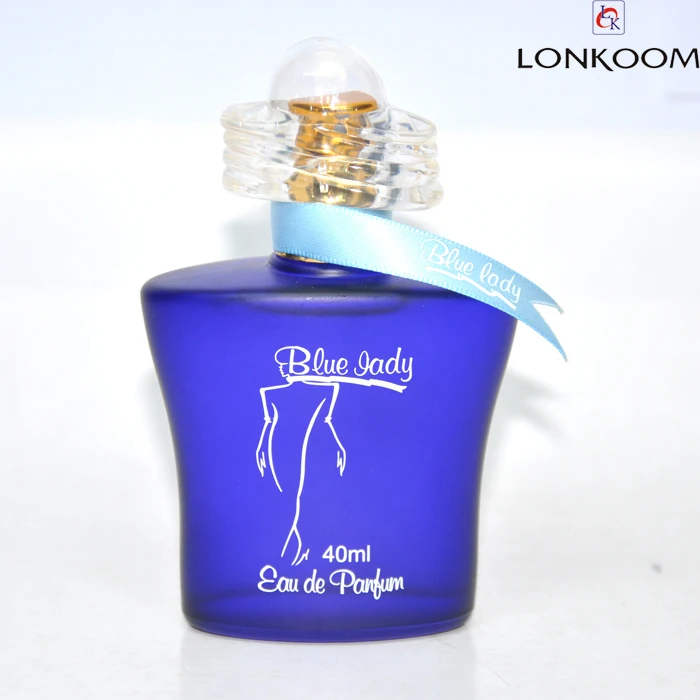 Perfume Set From Lonkoom 50ml+40ml Blue Lady Perfumes And Fragrances