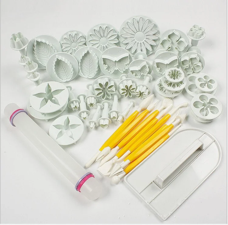 

14 sets (46pcs) fondant tools for cake decorating modeling tools/ fondant making tools