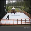 easy installation and replacement UHMWPE plastic ice rink with high quality
