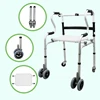 Hot Sale Handicap Factory Price Aluminum Assistant Foldable Elderly Walker with Seat