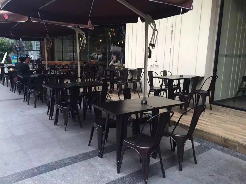 Freizeit Französisch Design Lange Metall Möbel Und Holz Vintage Neue