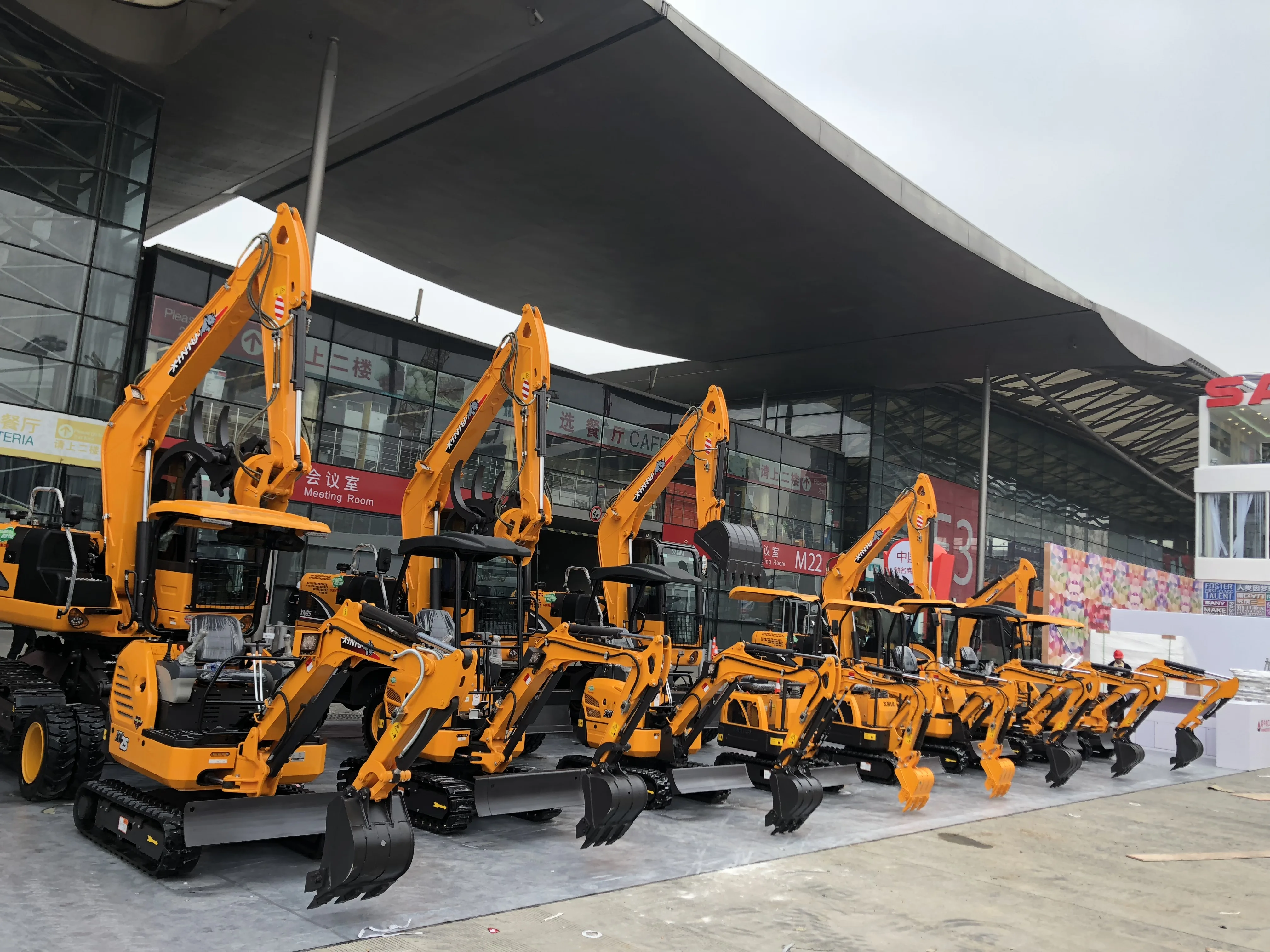 Xiniu Mini Excavator XN08 Rhinoceros Micro Excavator XN08 Trench Digger Mini Excavator 800Kg