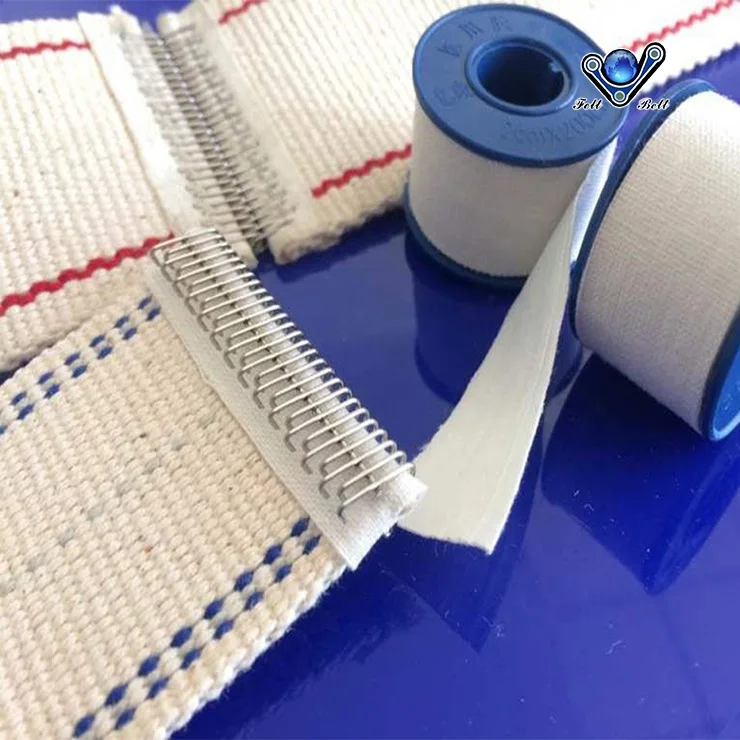 
Commercial ironer folding cotton belt 