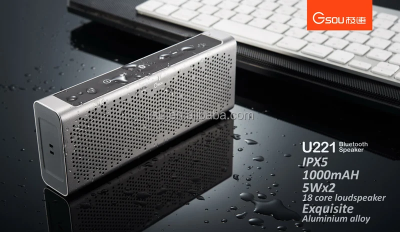 Best design wireless vatop style ipx5 waterproof soundbar bluetooth shower speaker handsfree music speaker - ANKUX.COM