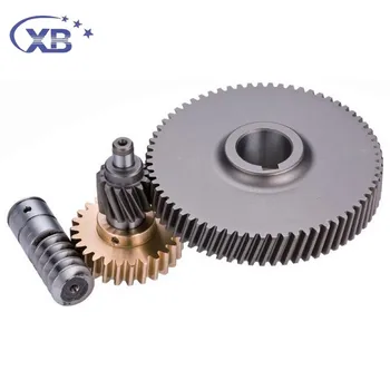 mechanical customized gold larger worm gear