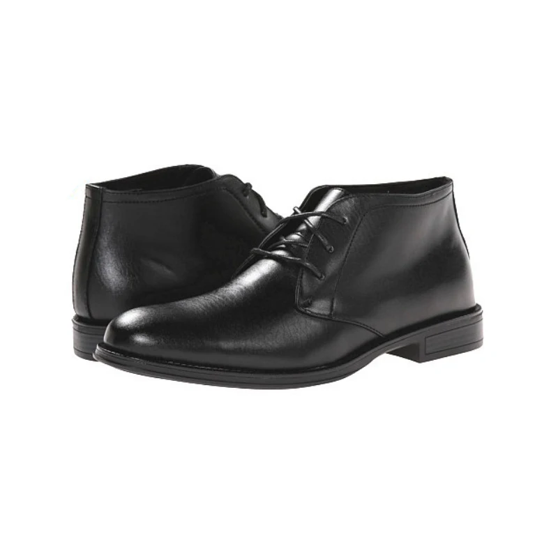 
Fashion Genuine Cow Leather Men Handmade Chukka Shoes 
