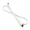 Customized 180 M to 180 7pin sata3.0 straight cable with clip