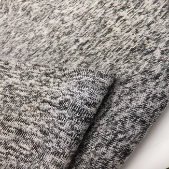 grey sweater knit fabric