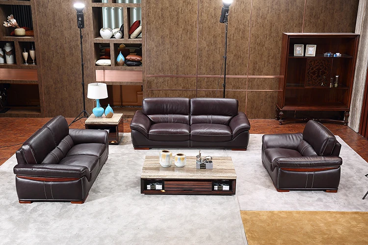 Luxury Germany Leather Home Theater Sofa In High Density Foam,Furniture Living Room Sofa Luxury
