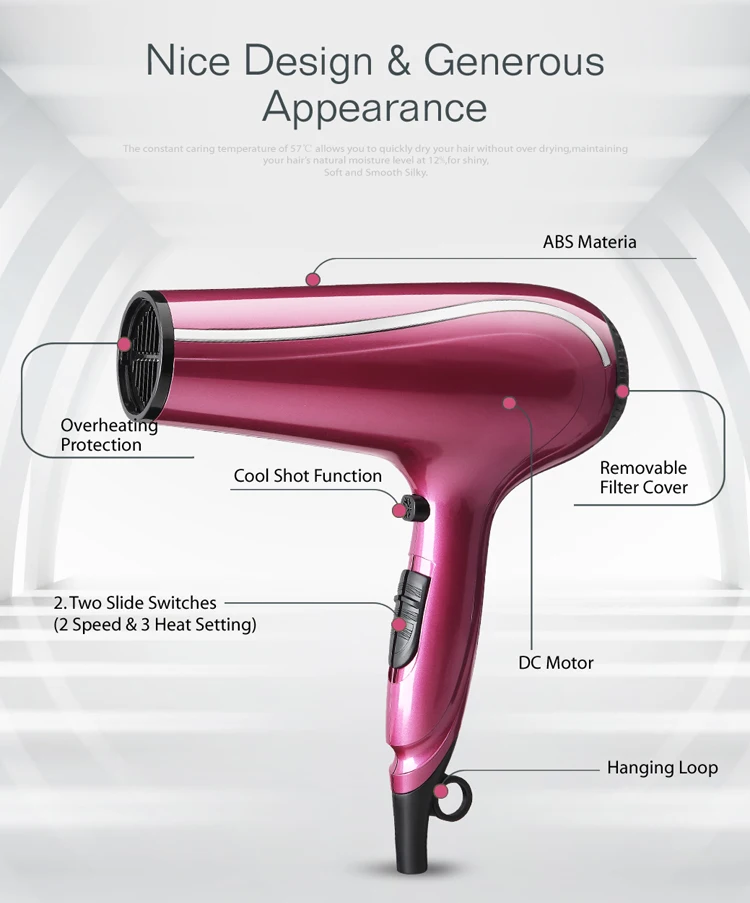 Household Hair Blow Dryer Slide Switch For Hair Dryer - Buy Hair Blow ...