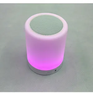 Smart Touch Wireless LED Night Light Bluetooth Speaker