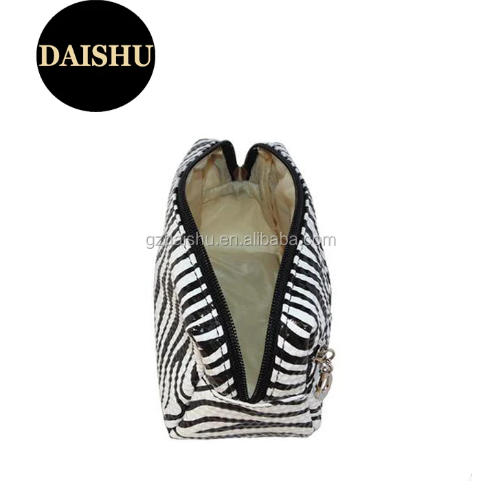 zebra makeup bolsa