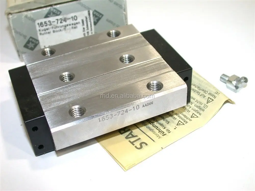 Star Linear Bearing Runner Block For Ball Rail 165139410 R165139410