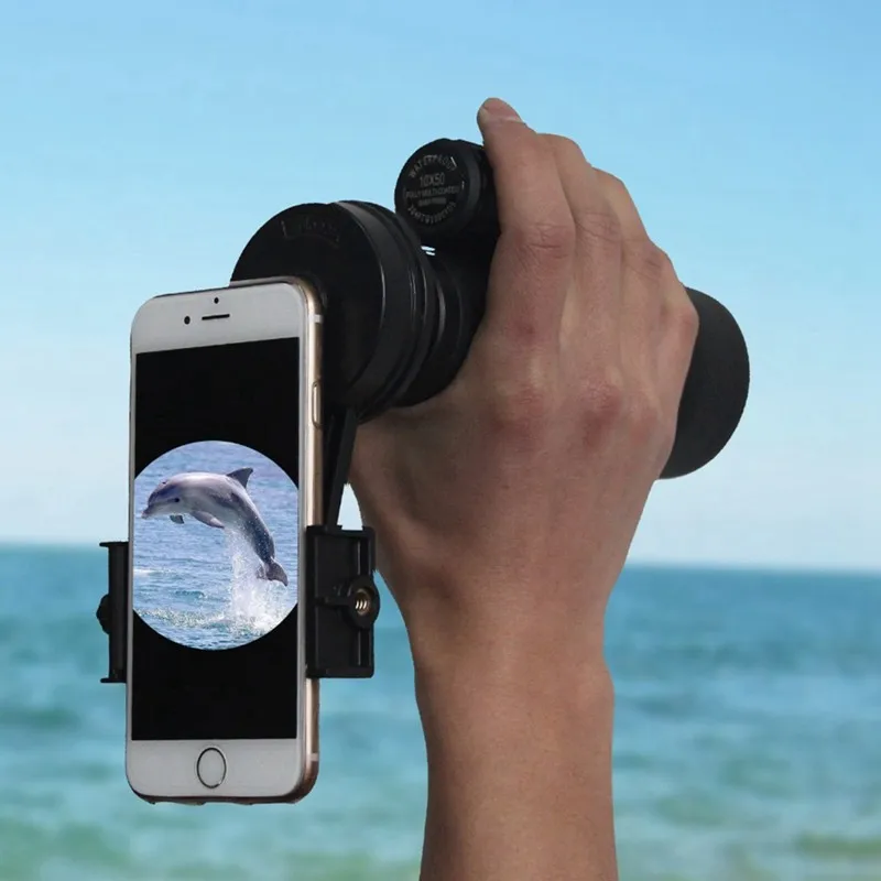 Monocular Spotting Scopes Smartphone Capturer for Iphone Android and
