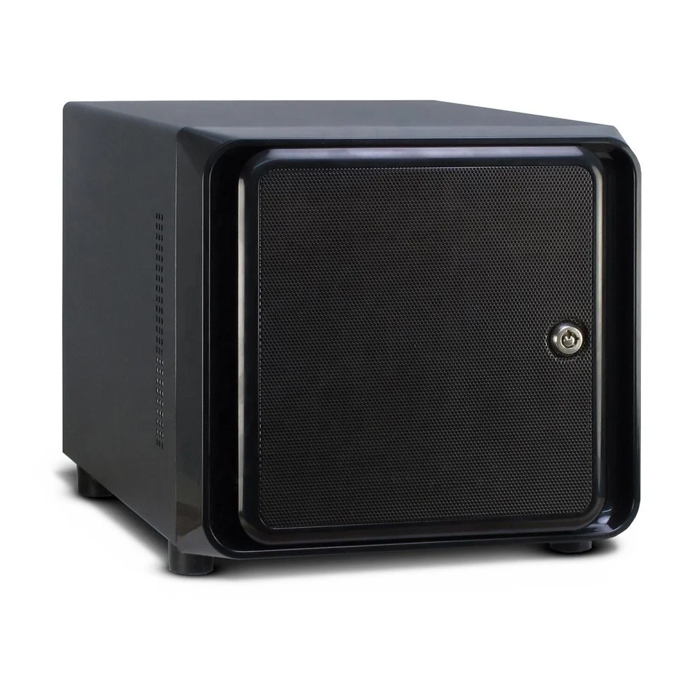 ITX- NAS case  4 bays Black Mini-ITX Form Computer Storage server Case