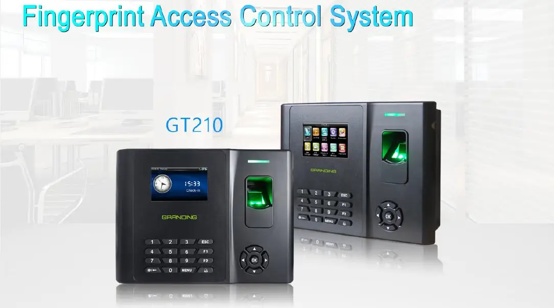 Biometric Fingerprint Access Control Controller With Time Attendance Terminal And Support GPRS/Wifi Communication
