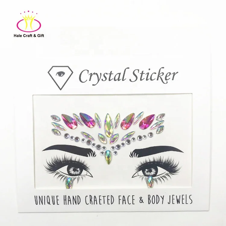 High Quality Acrylic Body Art Gems Jewels Sticker Crystal For Face  Customed color - buy at the price of 078 in alibabacom  imallcom