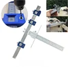 Adjustable Aluminium Alloy Furniture Multi-functional Woodworking Punch Positioner Auxiliary Installation Tool