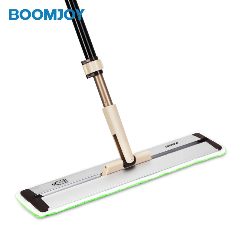 

Magic mop with sliding pole aluminum Flat Mop Flexible Telescopic Handle Floor Cleaner Magic Flat Mop