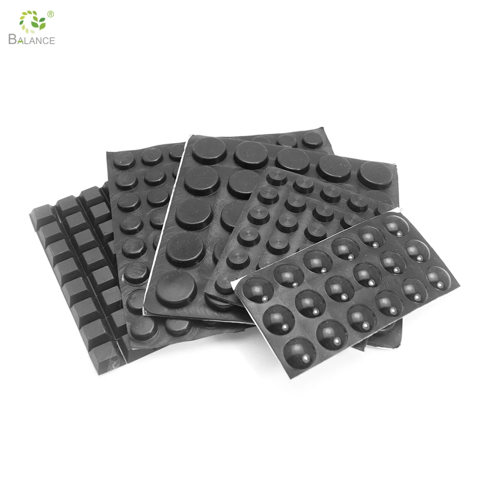 Damper Buffers Pad Bumper Cushion Adhesive Silicone For Kitchen