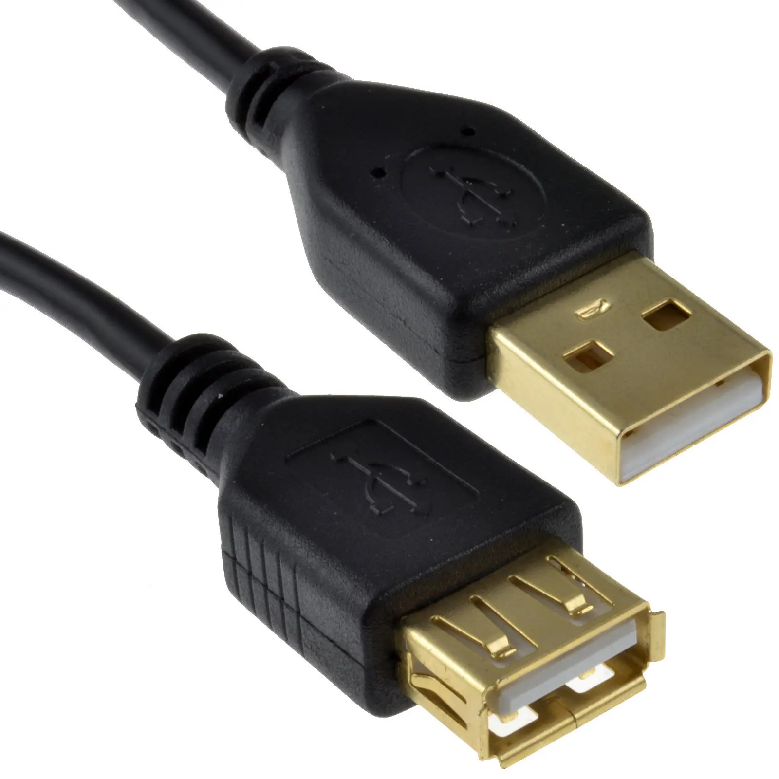 SIPU factory price usb 2.0 extension cable twisted pair A type male to female cable 24AWG 0.5m/1m/2m