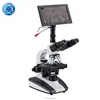 Portable Trinocular USB Digital LCD screen Microscopes With Camera C108-HD7 model Beilun Factory