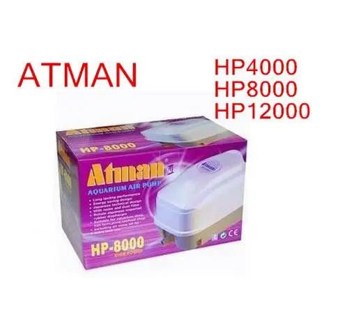 

20W 35L/H ATMAN HP4000 HP 4000 HP-4000 air pump for aquarium koi pond oxygen pump seafood pool increase Powerful air pump