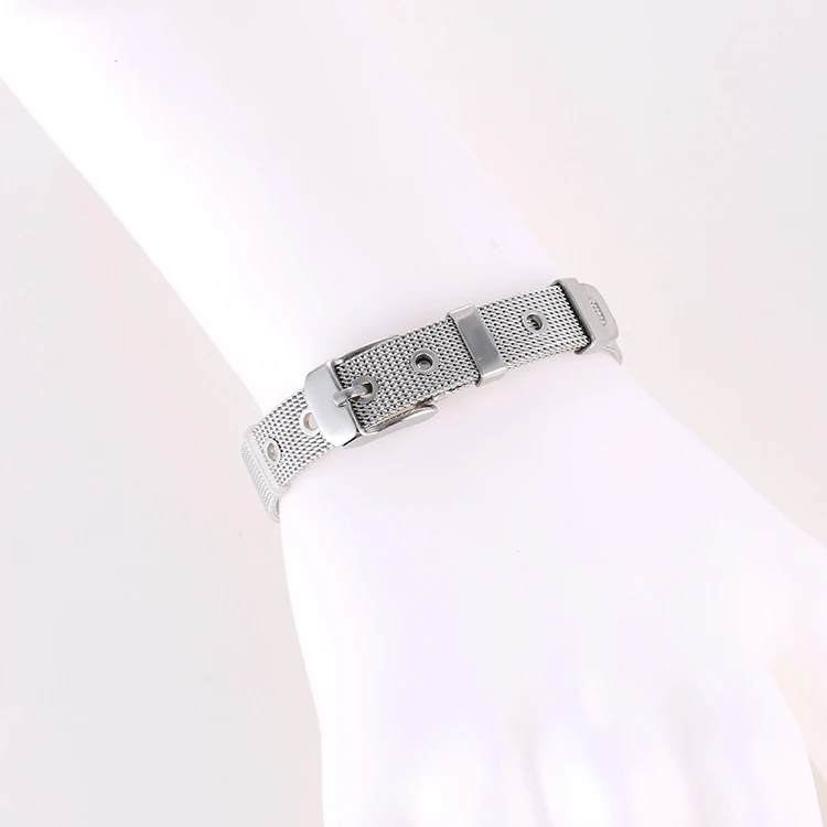 

bracelet-97 Xuping joyas women jewelry joyeria de acero inoxidable men fashion stainless steel mesh bangle bracelet