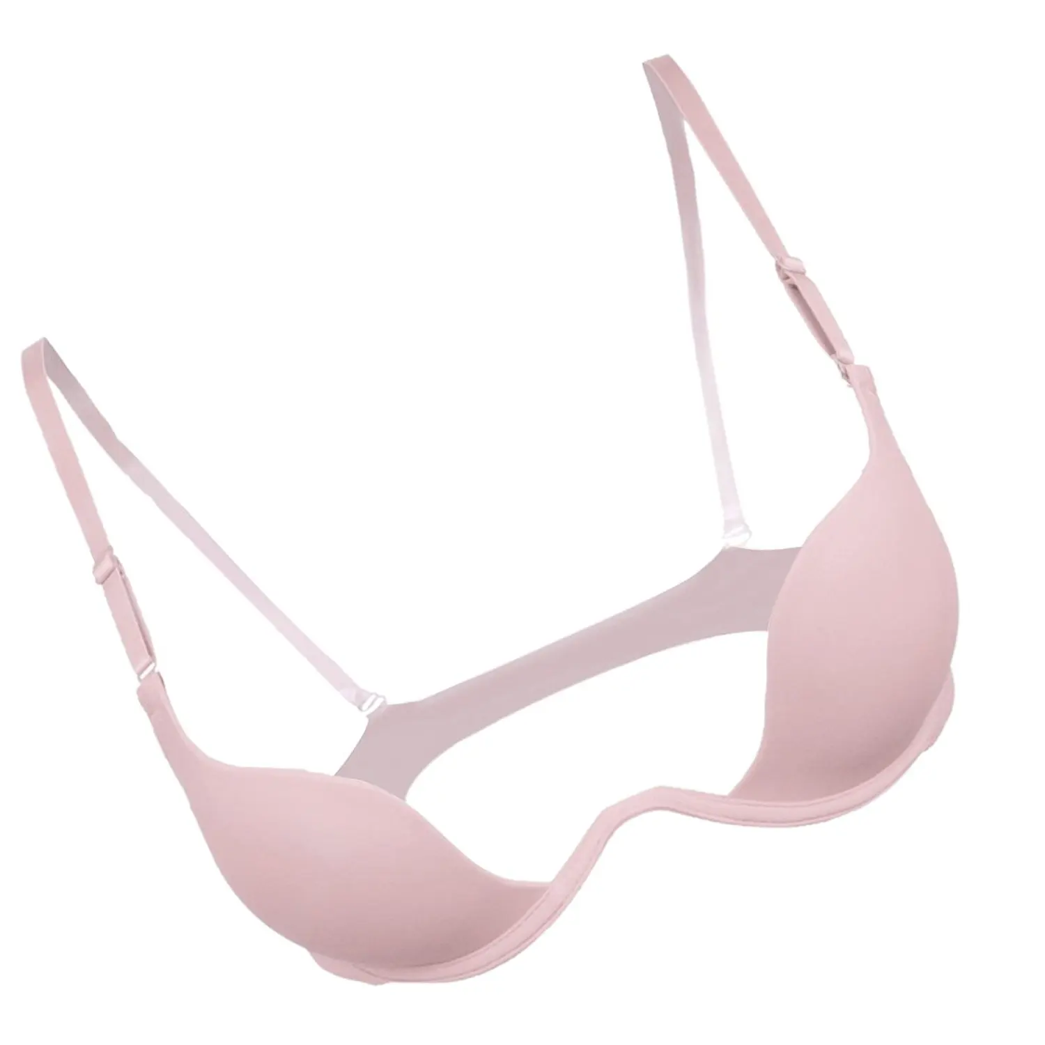 low cut backless bra