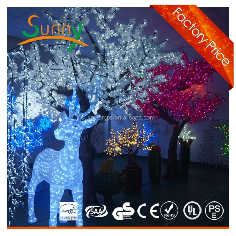 
2M two-layer fountain outdoor led firwork lamp, garden decor LED fireworks light 
