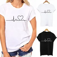 

Best selling custom logo printing blank white t shirt women Black,Red,Yellow,Light Blue,Orange,White 15% off