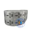 Compatible zebra barcode label printer blank self adhesive PET PVC polyester thermal label