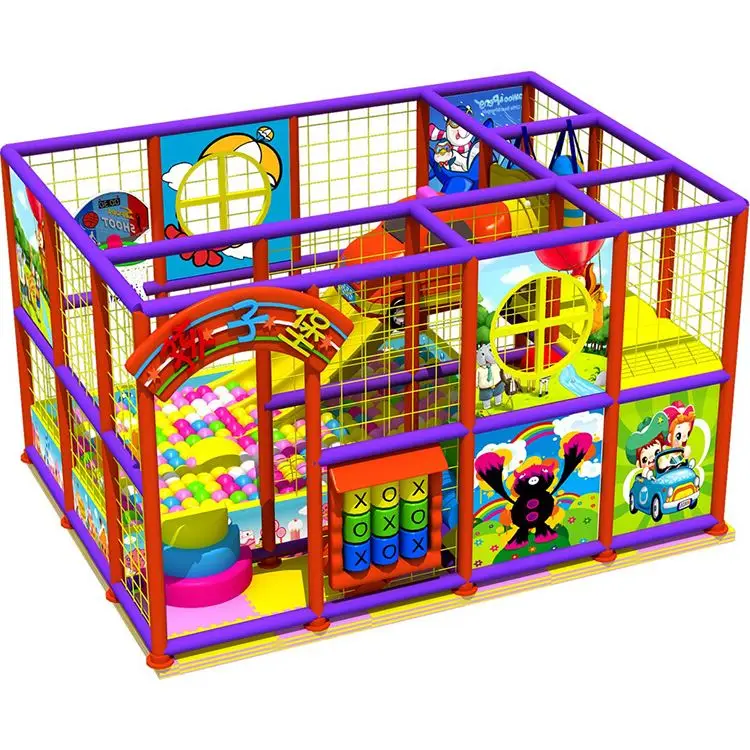 New Development Soft Children Indoor Playground Colorful Ball Pool Pit