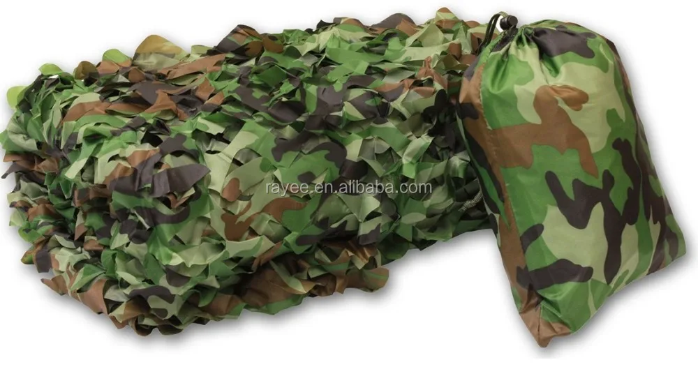 Camo Net Camouflage Netting Hunting Shooting Hide Glare Proof Nets Hide Army CA