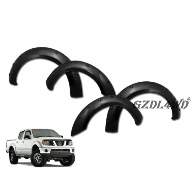 4 Door Wheel Arch Fender Flare Auto Accessories For Navara D40 2005