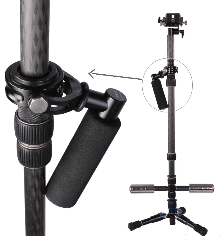 Leofoto carbon fiber video steadicam stabilizer with single arm Leofoto carbon fiber video steadicam stabilizer with single arm