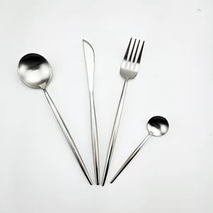 Image of Hight quality Portugal style 304 stainless steel cutlery set #Kitchenware set #Spoon Fork Knife tableware set