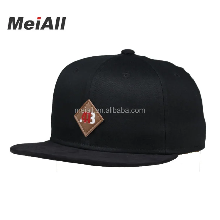 Customize snapback hats, blank snapback caps, snapback with leather patch
