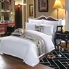 Hotel bedding sets T/C 40S white Manufacturers wholesale bedding set 145gsm Spot small batch ready to ship
