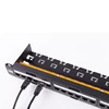 Aipeng new product 6 8 12 16 18 24 48 port patch panel rj11 rj45 cat 7 cat6 cat5e utp stp cctv unloaded patch panel