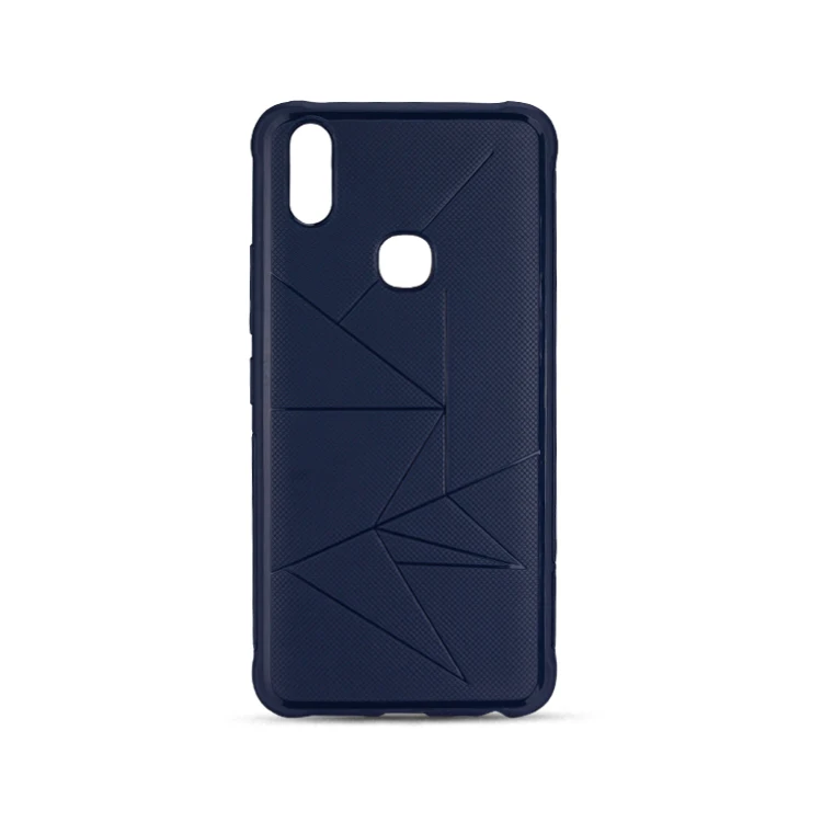 

High Quality Geometric Pattern Tpu Antiskid Phone Accessories Case Cover For Vivo V9 Back Cover, Red, navy blue,black,silver, golden, rose gold