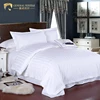 wholesale hotel linen queen size 300 thread count 100% cotton bedding set