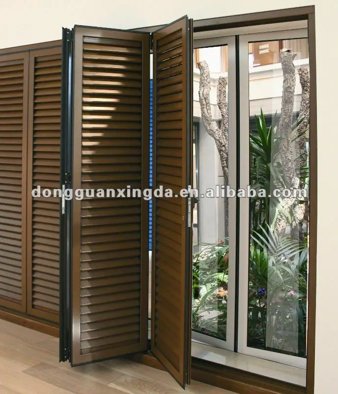 Logam Louver Jendela Aluminium Untuk Kamar Tidur Hot ItemJendela 