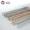Book Binding Metal Spiral Coil O Loop Double Wire In Spool