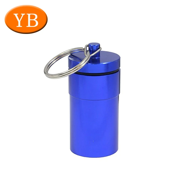 Various Types Portable Metal Cnc Turning Pill Box Case Custom Colorful